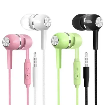 In-Ear-Kopfhörer 3,5 mm mit Kabel, Sport, Bass