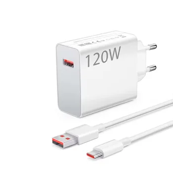 120 W schnelles USB-Ladegerät für Xiaomi 11 12 13 14 Redmi Note 11T 12 12T 13 14 Pro POCO F4 F5 X4 X5 X6 Typ C
