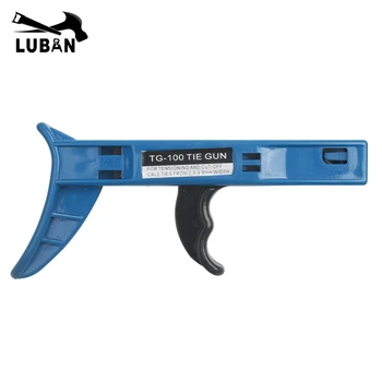 Kabelbinderpistole TG-100 Befestigungswerkzeug Automatische Spannung für Nylon-Kabelbinder Spezialzangen