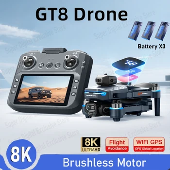 Xiaomi GT8 Drohne 8K HD Dual Kamera GPS FPV Bürstenlosen Motor 5G WIFI Optischer Fluss Schweben Echtzeit