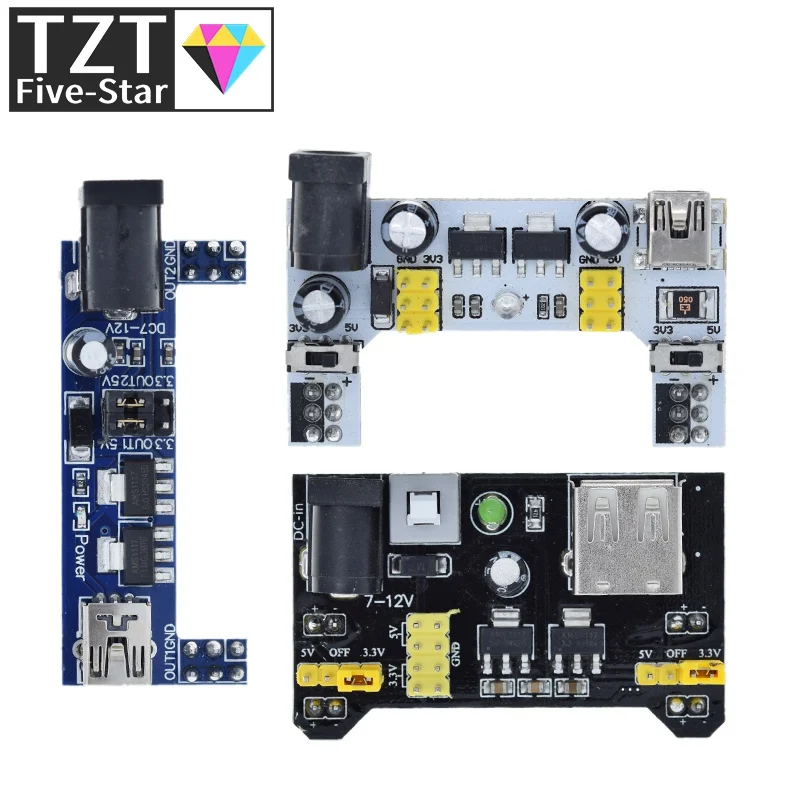 MB102 Breadboard-Stromversorgungsmodul / MB102 Weißes – Bild 4