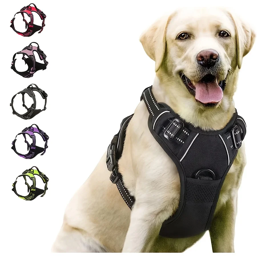 Kein ziehender Hundegeschirr-Frontclip, robuster