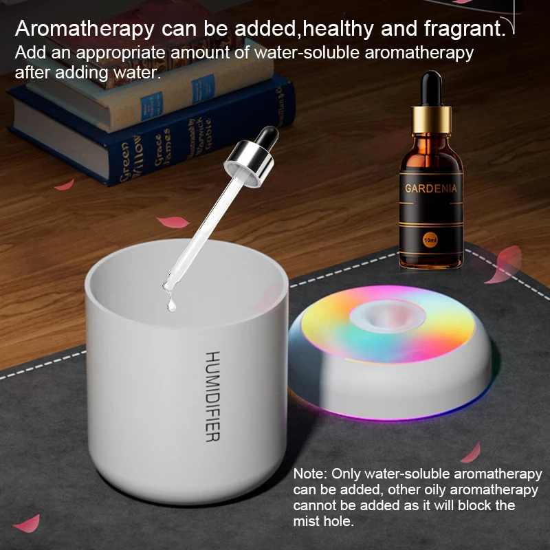 HOMEFISH Mini-Luftbefeuchter USB-Aroma-Diffusor Ätherisches – Bild 3