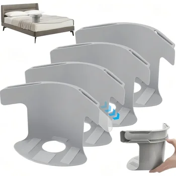 4 robuste Bettlakenhalter, rutschfeste Matratzenbänder für alle Bettlakengrößen, einfache Installation