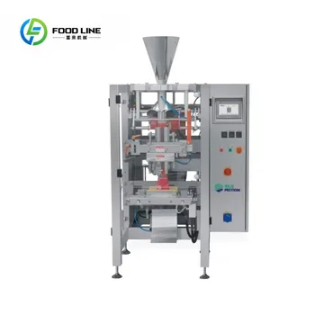 Vertikale Granulat-Verpackungsmaschine Automatischer Packautomat für Lebensmittel Snacks Samen Kaffee