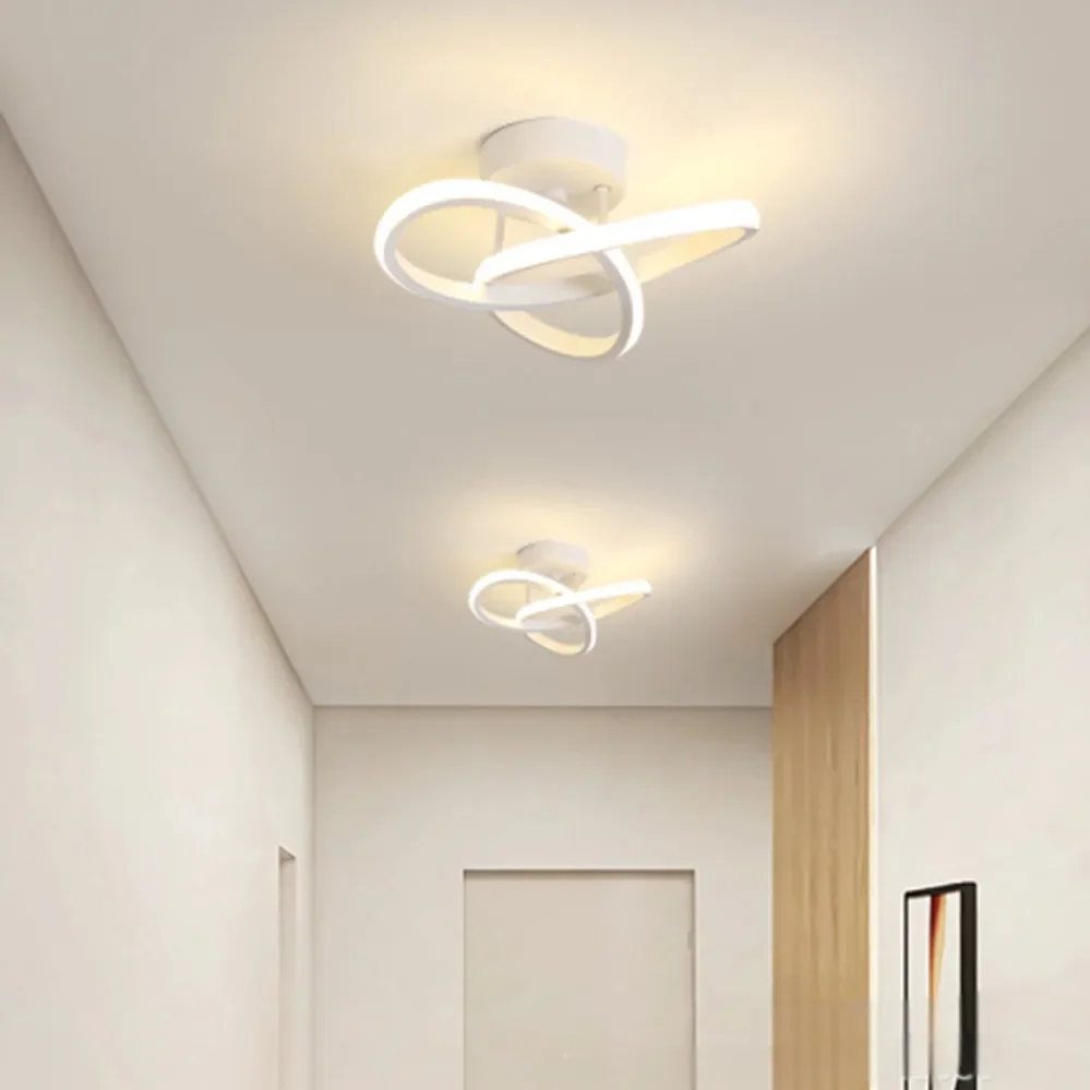 Moderne LED-Deckenleuchte, Flurbeleuchtung, minimalistische – Bild 4
