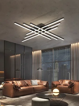 Deckenleuchte einfache moderne Schlafzimmeratmosphäre Duplex Villa Halle Nordic Lampen minimalistische