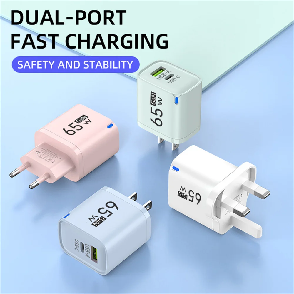 USB-C Schnellladegerät 65 W für iPhone, Samsung und Android – Bild 3