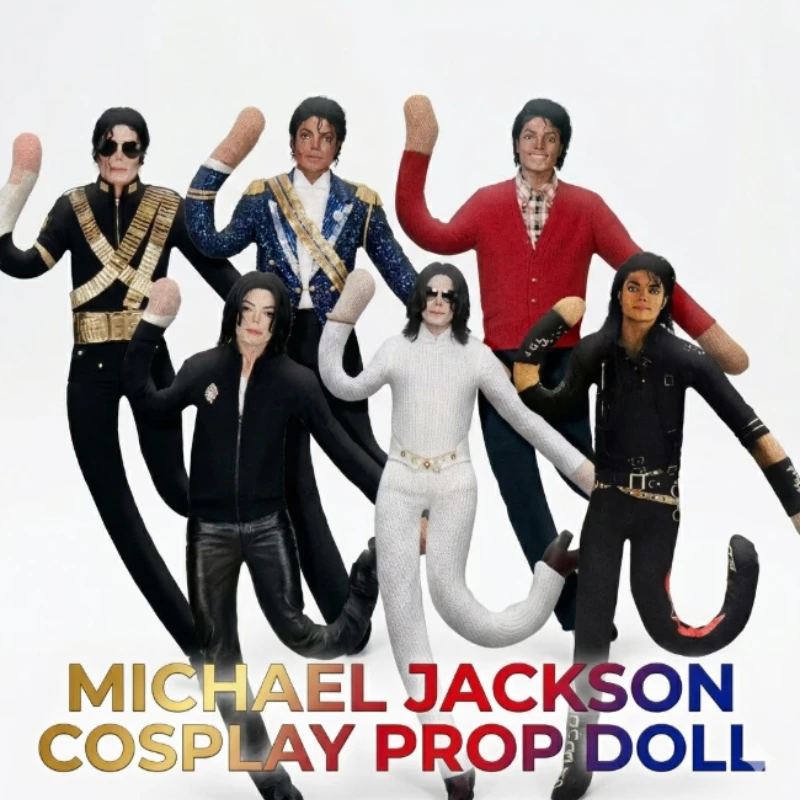 Michael Jackson Cosplay Requisiten-Puppe Plüschfigur – Bild 2