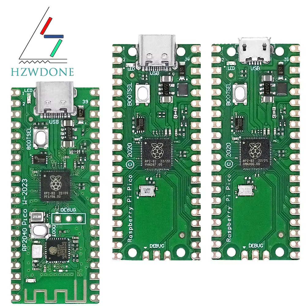 Raspberry Pi Pico Board RP2040 PICO W Dual-Core 264 KB ARM
