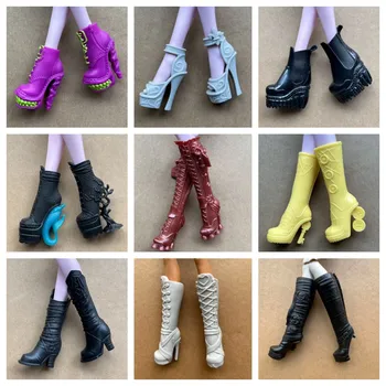 Bunte Monster-Puppenstiefel Neuartige Sandalen 1/6 Maßstab Puppenschuhe Zubehör für Puppendekorationen