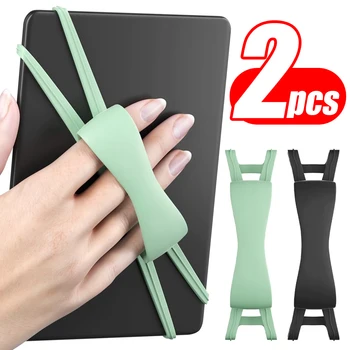 Weiche Silikon-Handschlaufe für E-Book-Tablets, bequemer, leichter Fingergriffhalter, hochelastische Riemen