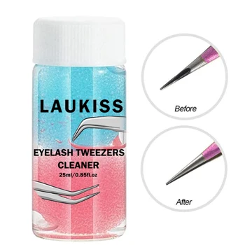 25 ml Wimpern Pinzette Reiniger Wimpern Verlängerung Pinzette Reinigung Werkzeuge Mit Kleber Entferner