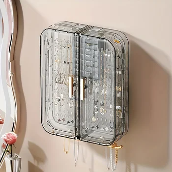 Schmuck Aufbewahrung sbox große Kapazität Wand Ohrringe Halskette Ohrringe Schmucks cha tulle High-End