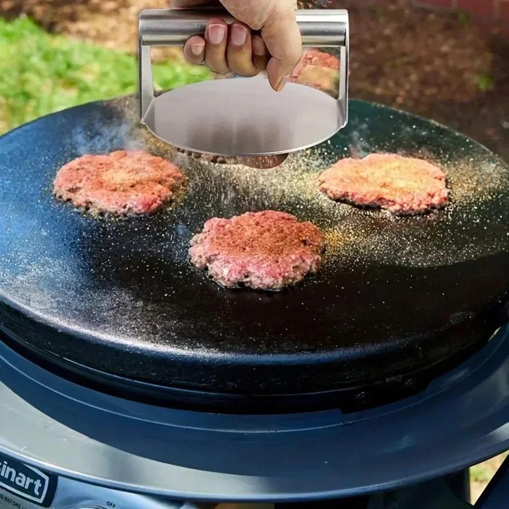 Neue Smash Burgerpresse aus Edelstahl |   Robuste Patty – Bild 3