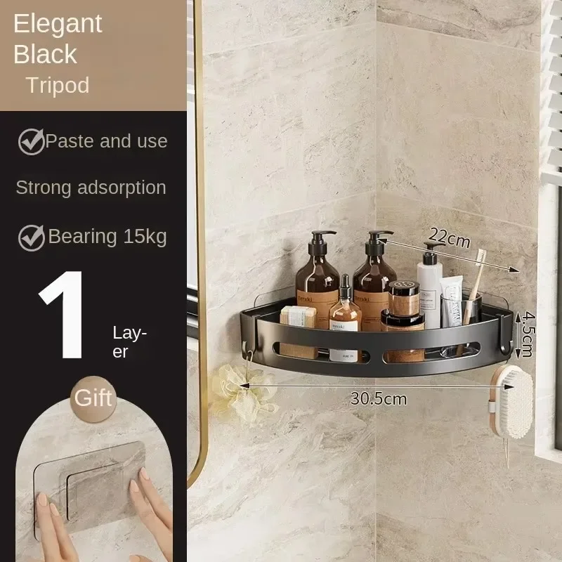 NEUE 3/2/1 PCS Adhensive Bad Shampoo Halter Dusche Caddy – Bild 6