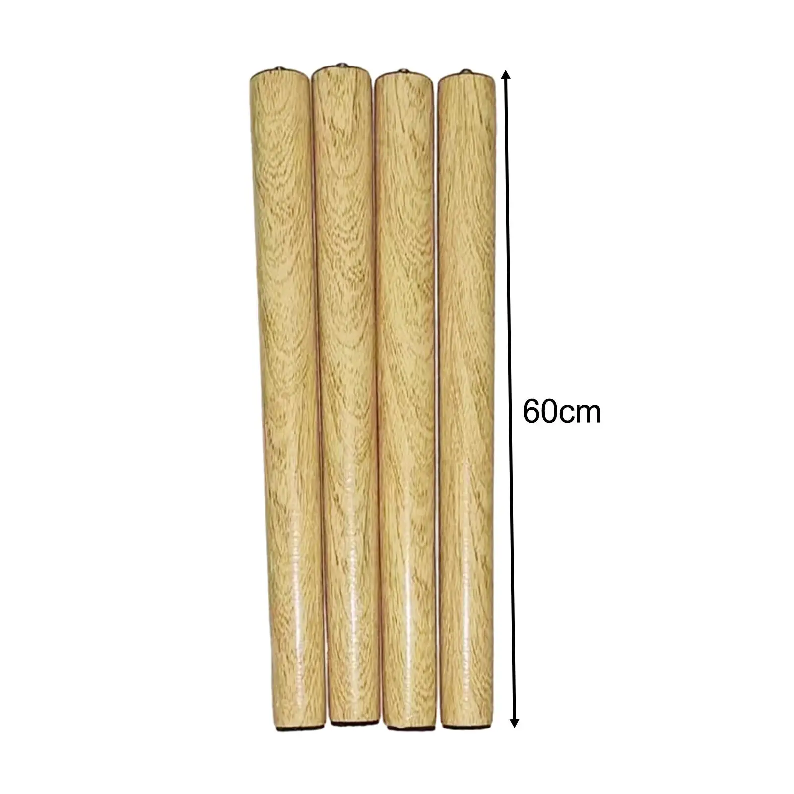 4-teilige Holzmöbelbeine, Holz-Tischbeine, konisch – Bild 6
