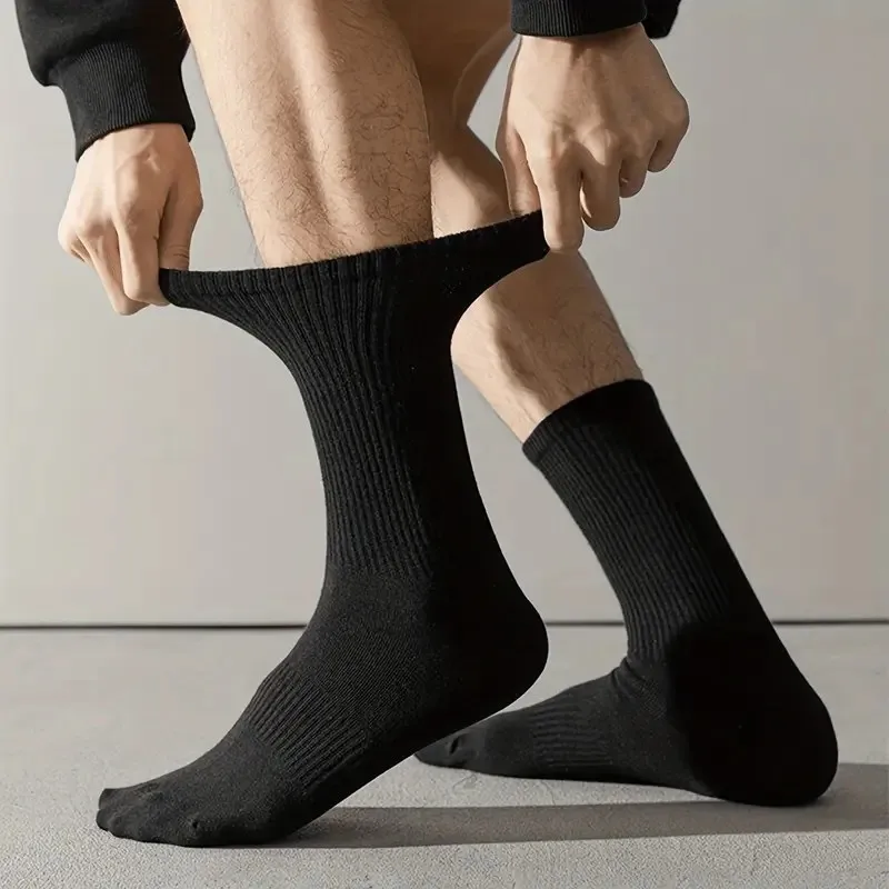 10/20 Paar Anti-Geruch-Strick-Mittelrohrsocken für Männer und – Bild 5