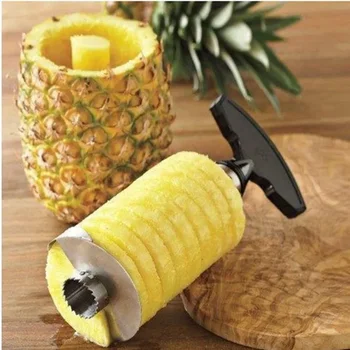 Ananas Slicer Schäler Cutter Parer Messer Edelstahl Küche Obst Werkzeuge Kochen Werkzeuge küche zubehör küche