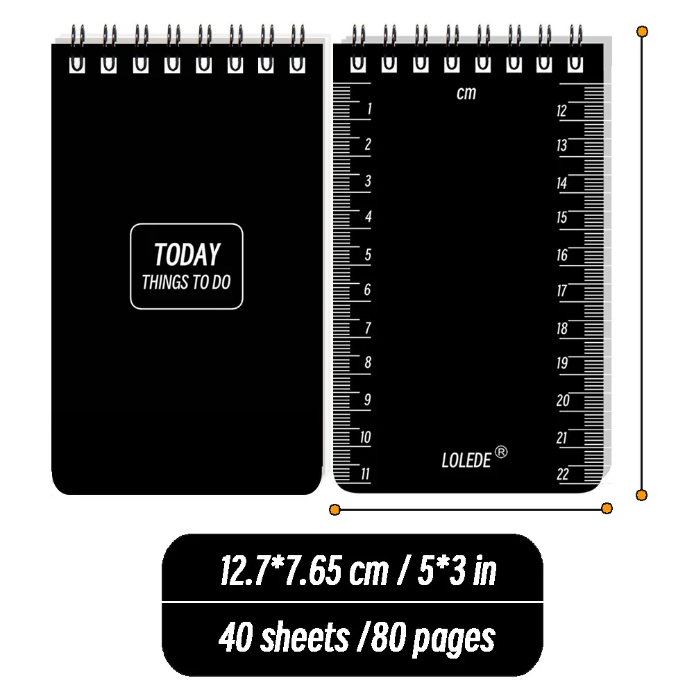 LOLEDE A7 Mini-Notizbuch, To-Do-Liste – Bild 2