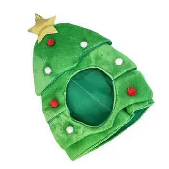39BD Weihnachtsbaumhut mit Stern für Weihnachten, Festival, Party, Neujahr, Kopfbedeckung