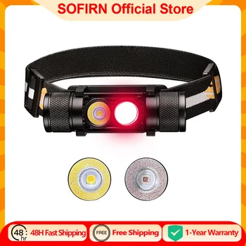H25LR LED 90 wiederaufladbare Stirnlampe mit hohem CRI, leistungsstarke, leichte Stirnlampe mit hellem weißem