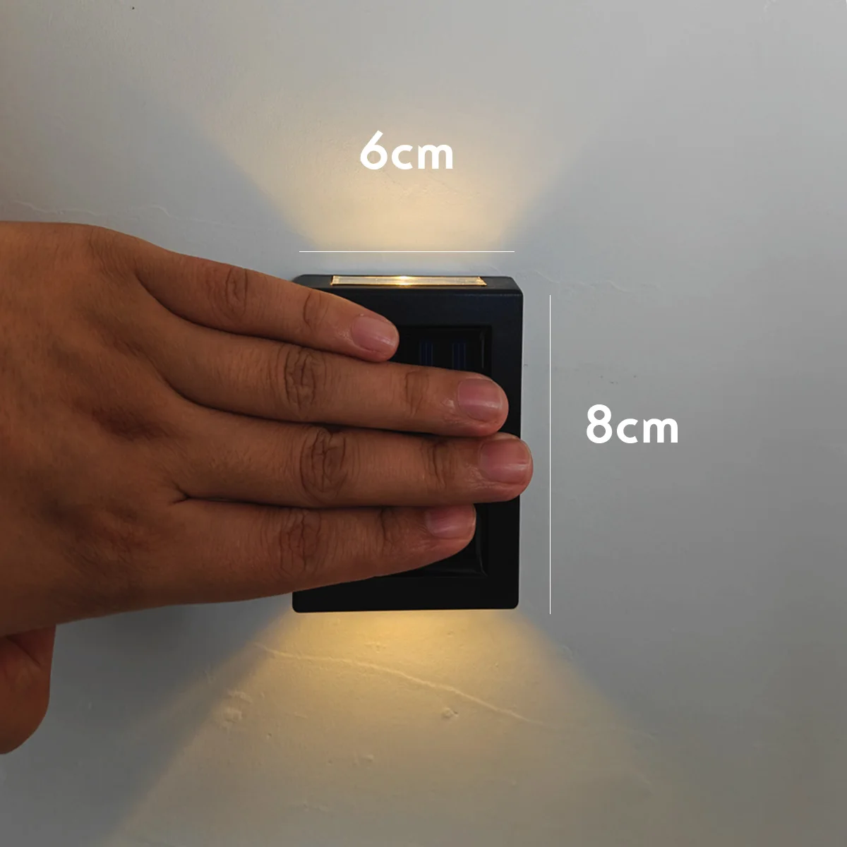 1 ~ 6 stücke Solar Licht Outdoor Up und Down Wall Washer – Bild 3