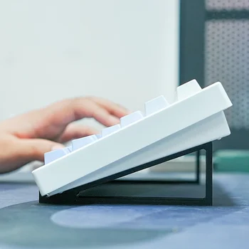 Erhöhter Tastaturständer, einfacher Monitorständer, erhöhter Tastaturwinkel, komfortables Tippen, kein