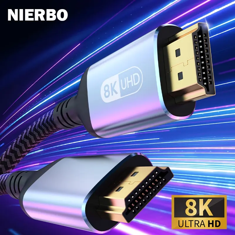 HDMI 2.1 Kabel 8K 60 Hz / 4K 120 Hz, 48 Gbit/s, eARC, HDCP