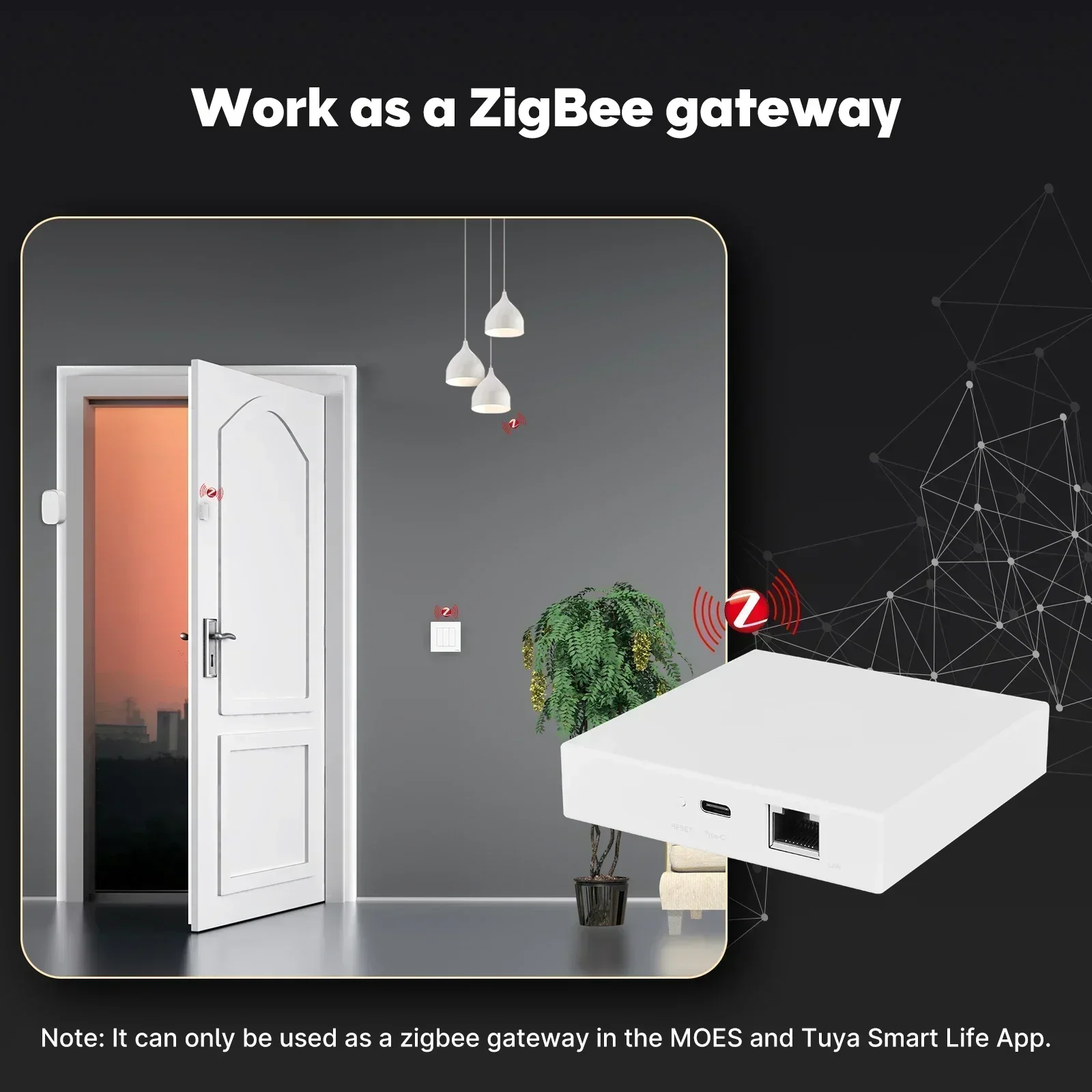 MOES Matter Gateway, genießen Sie die Smart-Home-Steuerung – Bild 3