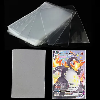 Kartenhüllen Transparente Schutzhüllen für Brettspiele, ID-Karten, Sammelkarten, Fotoalbum