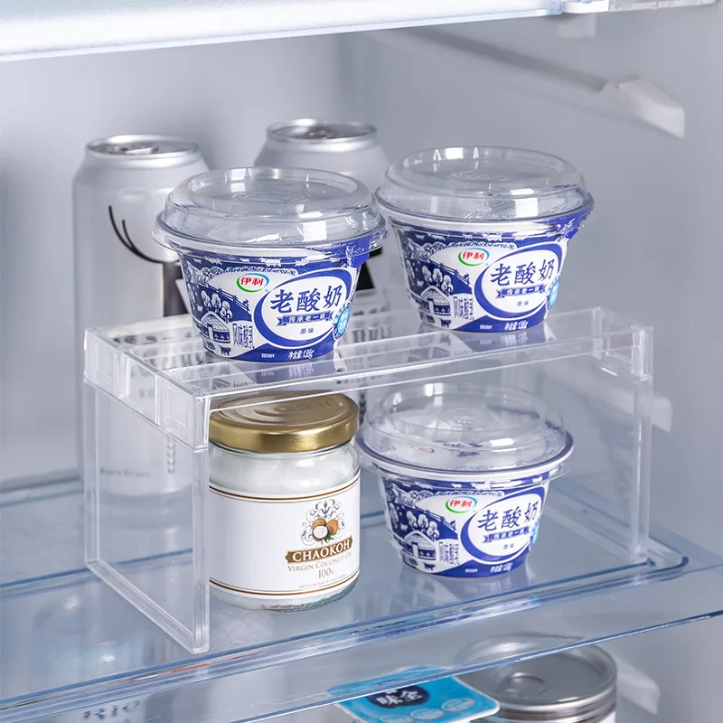 Geschichteten Regal Kühlschrank Lagerung Küche Lagerung Regal – Bild 3