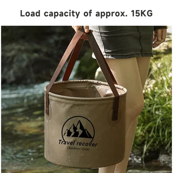 5L/10L/20L Auto Klapp Eimer Wasserdichte Faltbare Waschbecken Tragbare Reise Faltbare Becken Camping Wandern