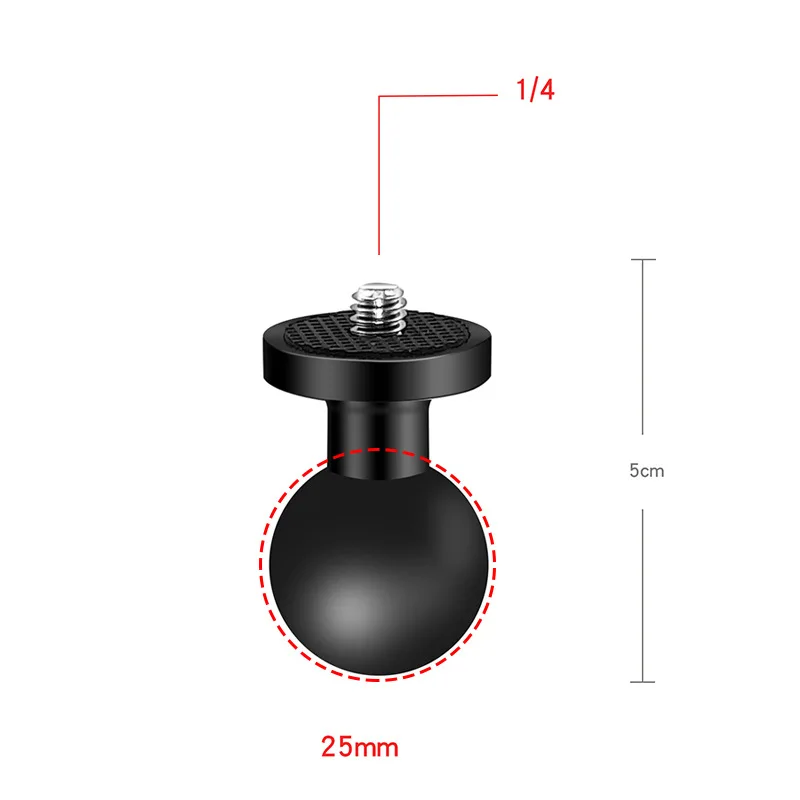 1'' Zoll Ball Auto Kopfstütze Kugelkopf GPS Halter Halterung – Bild 3