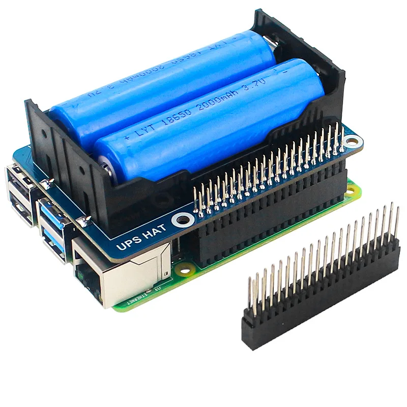 Raspberry Pi 4B/3B+ UPS-Batteriepack -5V
