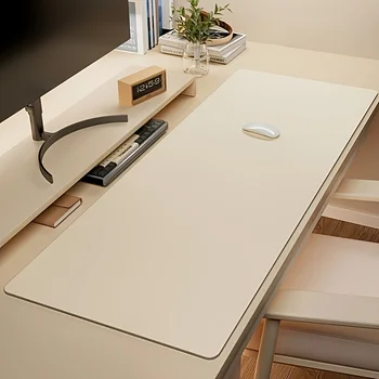 Großes Kunstleder-Mauspad, rutschfeste, wasserdichte Schreibtischunterlage für Büro, Schreibtisch, Mauspads