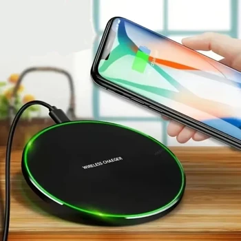 Kabellose Induktions-Ladestation für iPhone, Samsung und Android