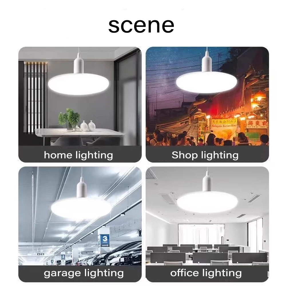 LED-Birne, 220 V, E27-Sockel, Haushalts-Sparlampe, UFO, 20 W – Bild 6