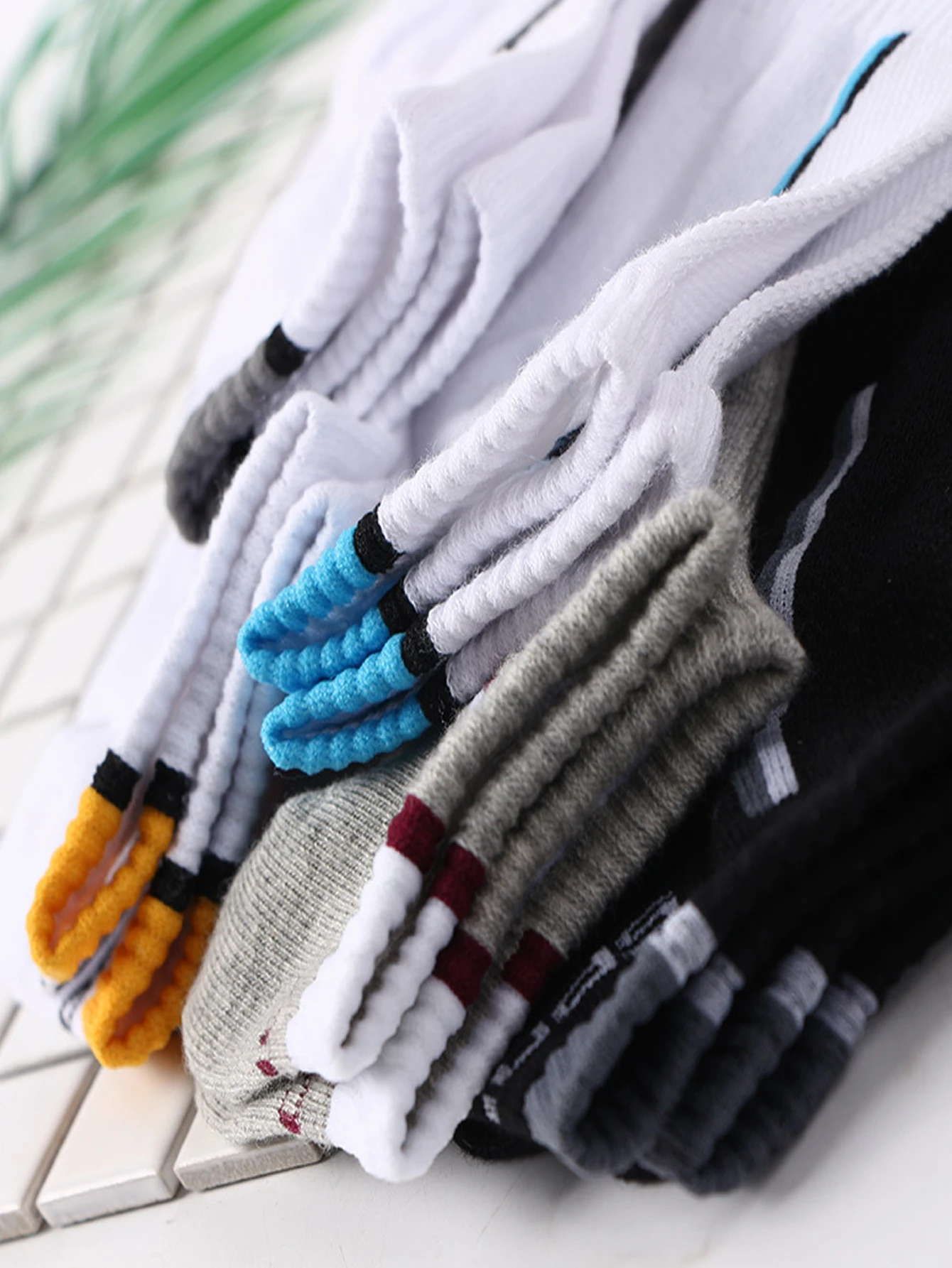 30Pairs Männer Socken Mesh Atmungsaktive Kurze Casual Socken – Bild 5