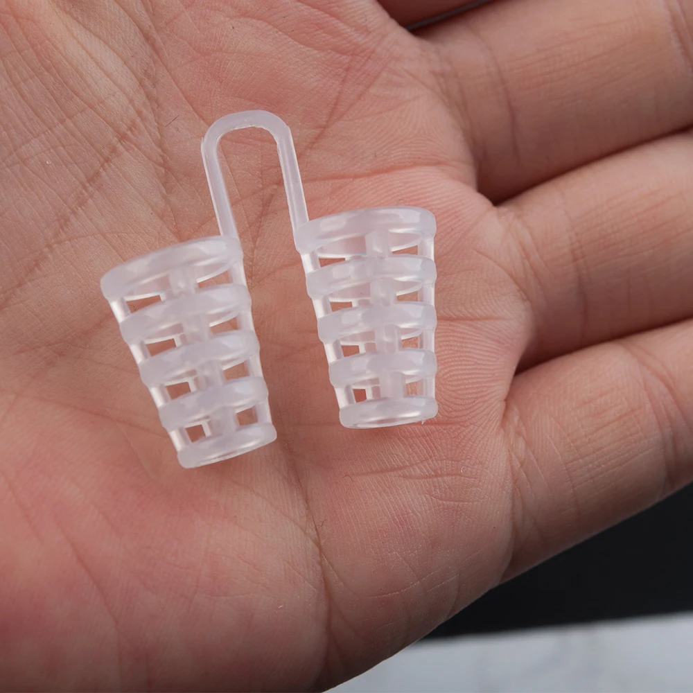 8PCS Silikon Anti Schnarchen Gerät Verhindern Schnarchen – Bild 6