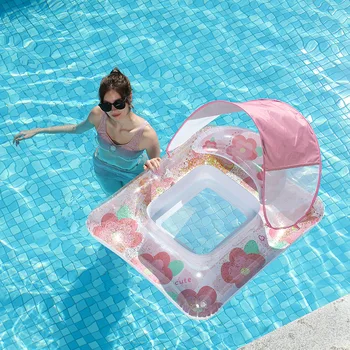 Schwimmbad-Liege, aufblasbare schwimmende Liege für Damen und Herren, verdickte PVC-Schwimmliege