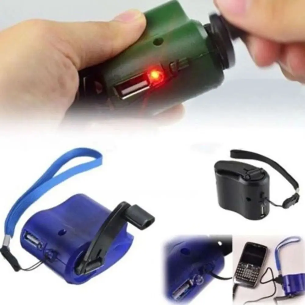 Notfall-Powerbank mit Handkurbel-Dynamo – Bild 3