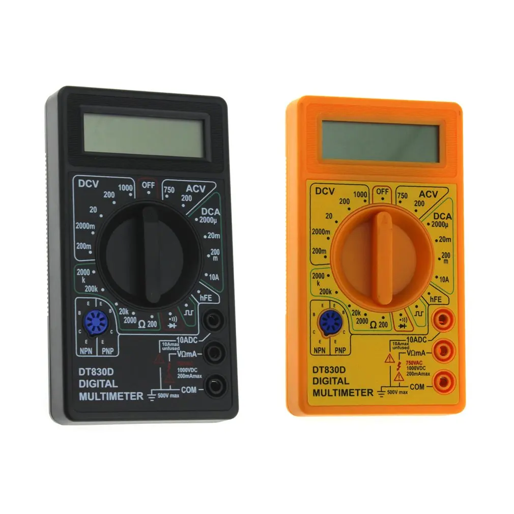 Mini DT-830D Taschen-Digitalmultimeter 1999 Messungen AC/DC