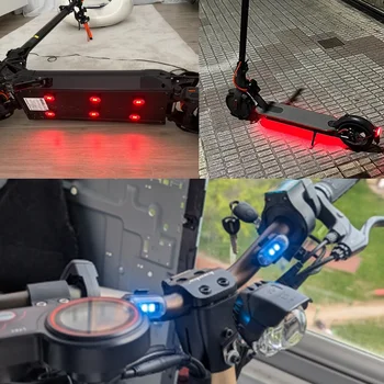 RGB Led Roller Strobe Lichter Fahrrad LED-Blitz Position Drahtlose Licht Flugzeug Hubschrauber Warnleuchten