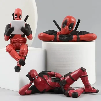 Cartoon-Figur Modell Lustige Niedliche Figur Schreibtisch-Ornament Auto-Dekoration Miniaturmodell
