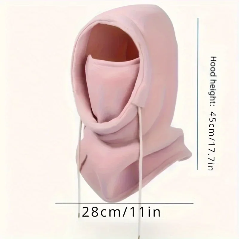 Unisex Winter-Sturmhaube - Winddichte Maske mit Kordelzug – Bild 6