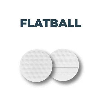 Tragbare Golf Swing Trainer Flache Licht Golf Praxis Bälle Golf Flache Bälle Indoor Outdoor Für Eisen Clubs