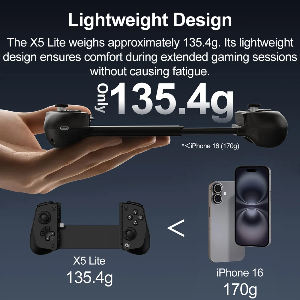 GameSir X5 Lite Handy-Gamepads für iPhone 16 15 Serie iPad – Bild 4