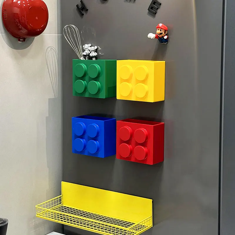 Magnetischer, an der Wand montierter Küchenstrohhalm mit – Bild 2