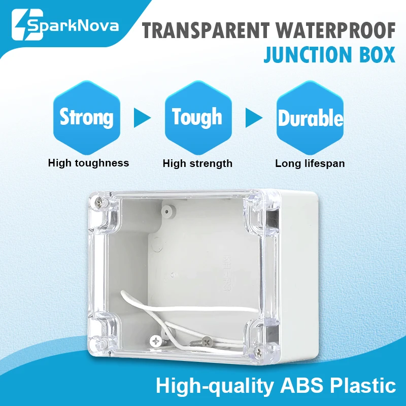 IP67 Kunststoff Transparente Wasserdichte Gehäuse Box für – Bild 4